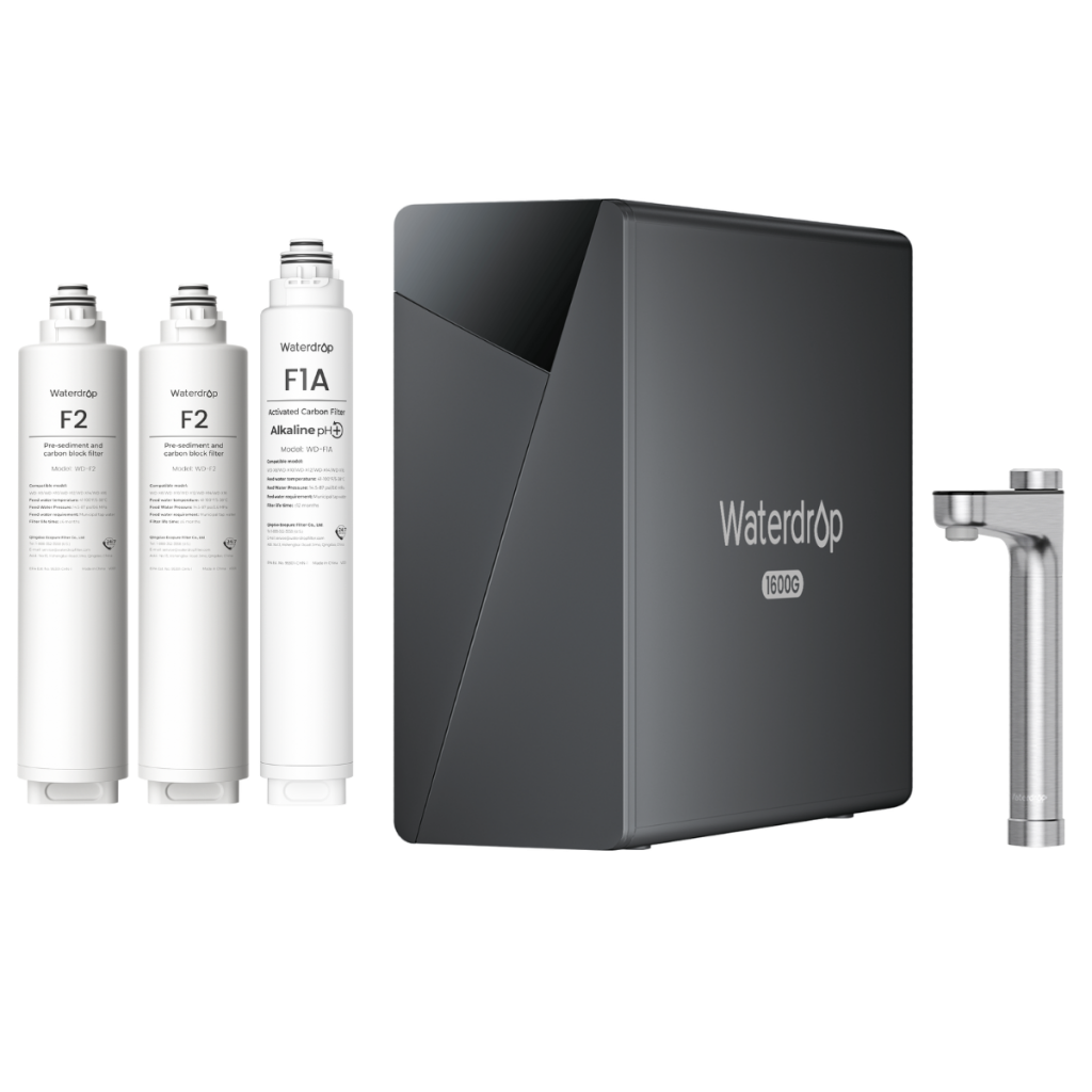 Waterdrop X16 Reverse Osmosis System with Replacement Filter Combo