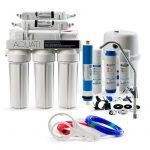 Aquati 6 Stage Reverse Osmosis Under Sink Mineral Drinking Water Filtration System Premium Tap