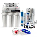 Aquati 6 Stage Reverse Osmosis Under Sink Mineral Drinking Water Filtration System Two Way Deluxe Tap