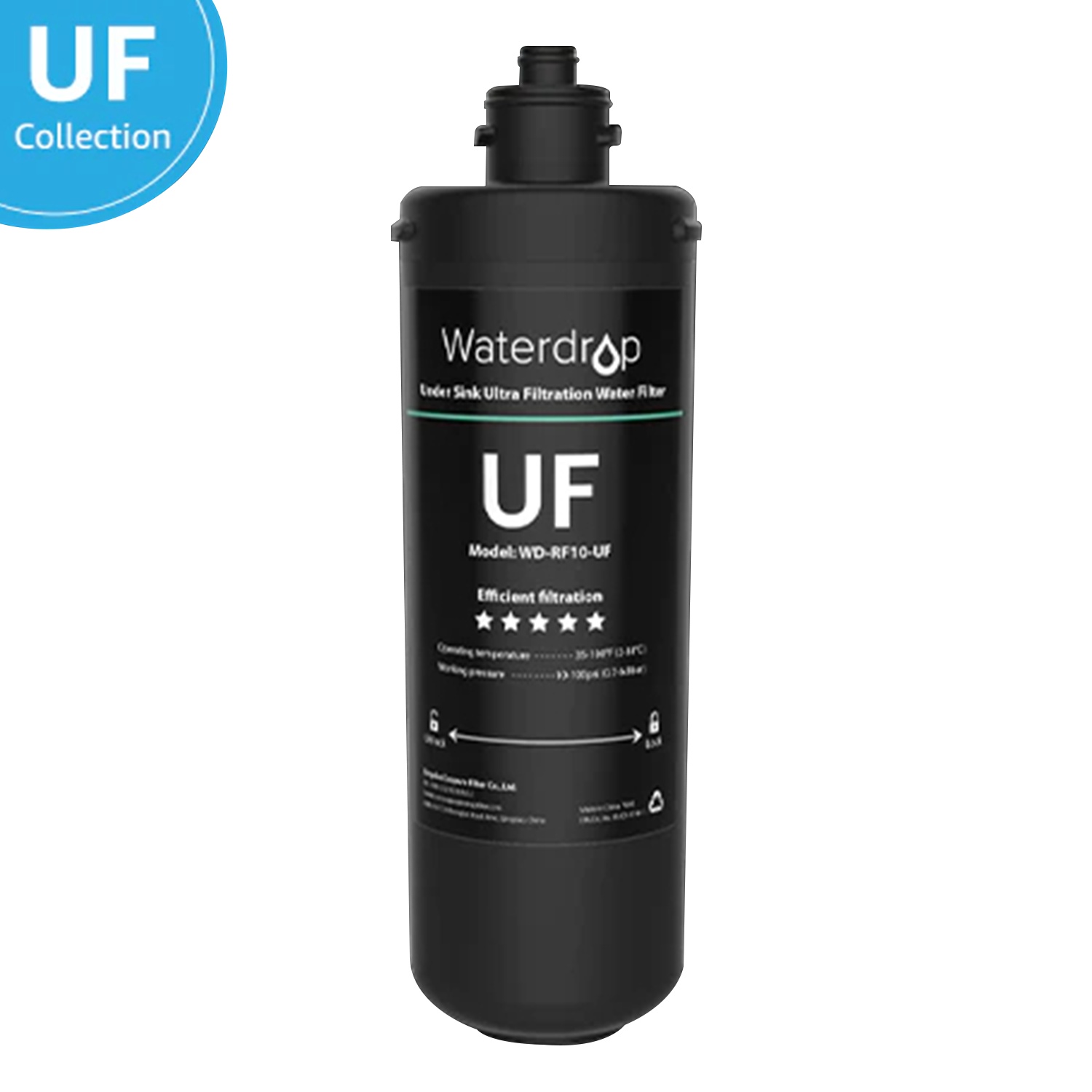 0.01 μm Replacement Ultrafiltration Undersink Water Filter | WD-RF10-UF