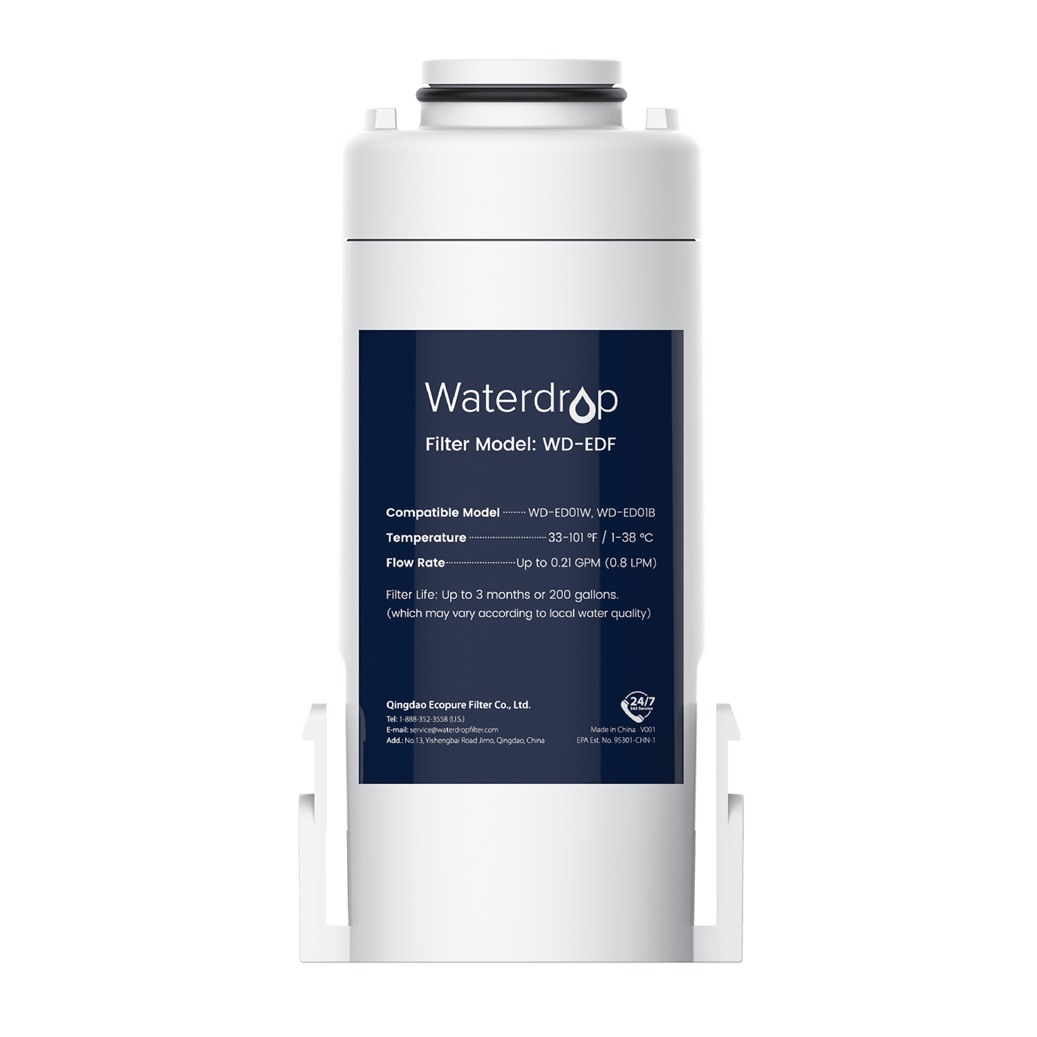 Waterdrop WD-EDF Replacement Filters for Waterdrop Instant Water Filter Pithcer